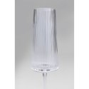 Kare Design KARE komplet 4 kieliszków do szampana RIFFLE 215 ml