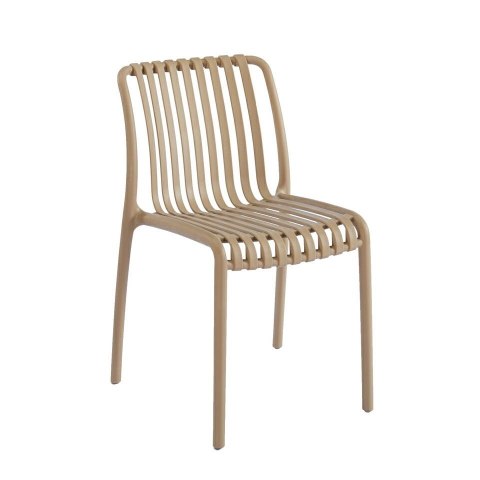 King Home Krzesło STRIPS beżowe