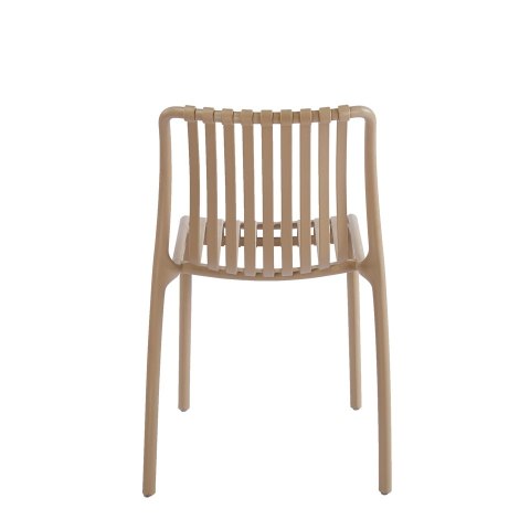 King Home Krzesło STRIPS beżowe