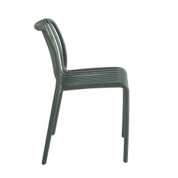 King Home Krzesło STRIPS zielone