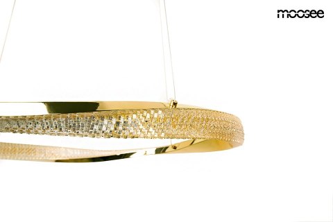 Moosee MOOSEE lampa wisząca ANILLO 60 złota