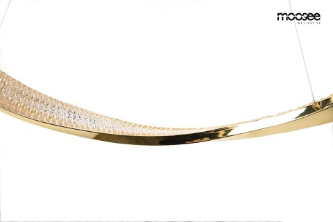 Moosee MOOSEE lampa wisząca ANILLO 60 złota