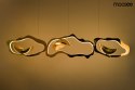 Moosee MOOSEE lampa wisząca CHAIN 210 złota