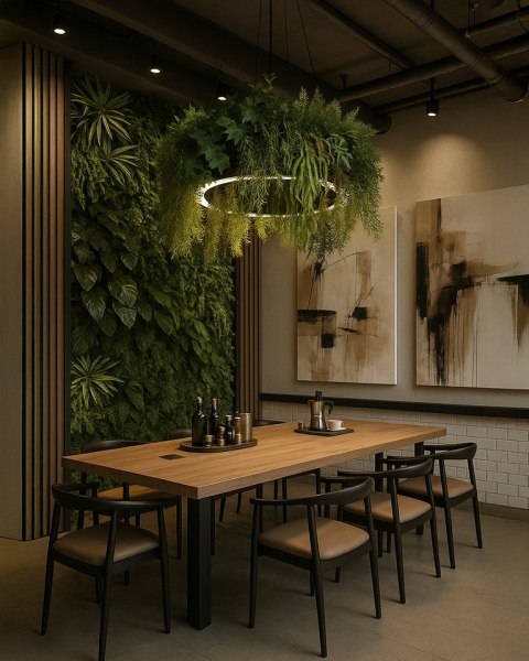 Moosee MOOSEE lampa wisząca GARDENS 160 czarna