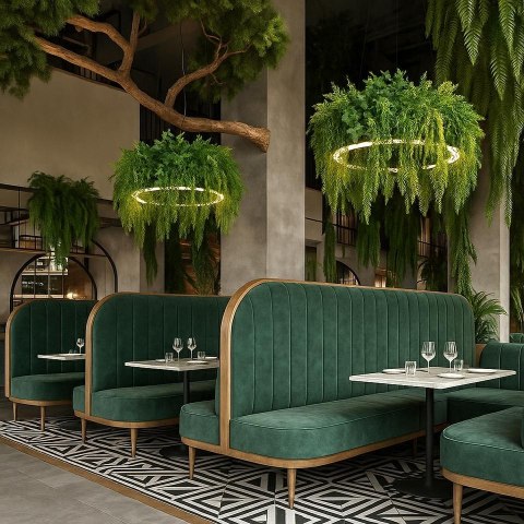 Moosee MOOSEE lampa wisząca GARDENS 160 czarna