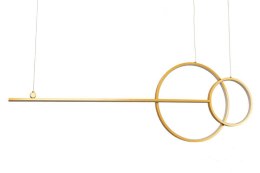 Moosee MOOSEE lampa wisząca RAGE złota