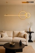 Moosee MOOSEE lampa wisząca RAGE złota