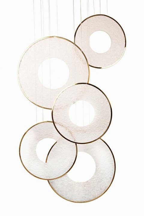 Moosee MOOSEE lampa wisząca STARDUST złota