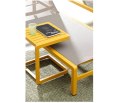 Prudukt wycofany BIZZOTTO stolik ogrodowy KONNOR żółty