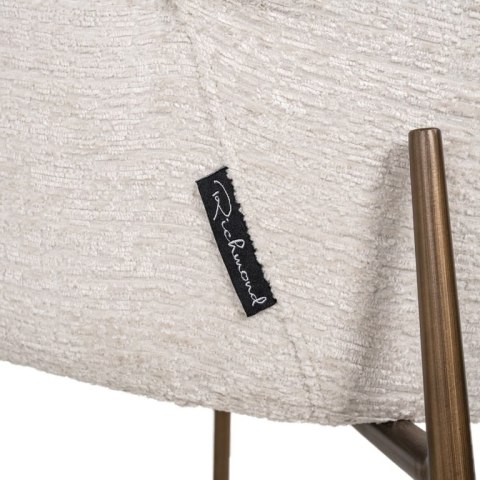 Richmond Interiors RICHMOND krzesło AMBER jasnobeżowe - trudnopalne