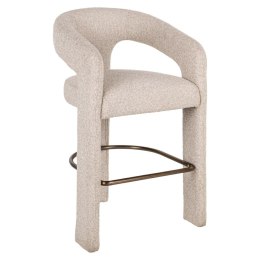 Richmond Interiors RICHMOND krzesło barowe BELLE 66 beżowe