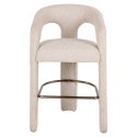 Richmond Interiors RICHMOND krzesło barowe BELLE 66 beżowe