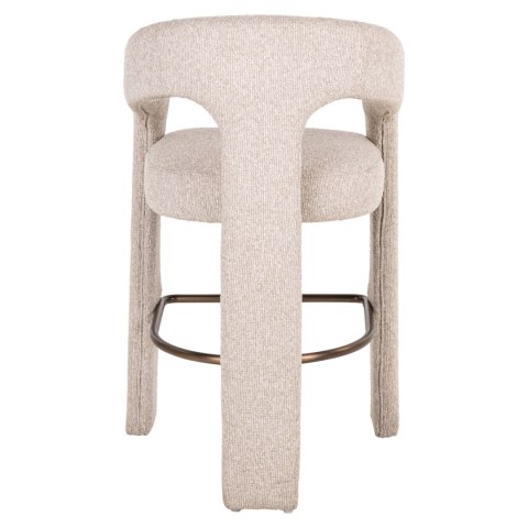 Richmond Interiors RICHMOND krzesło barowe BELLE 66 beżowe