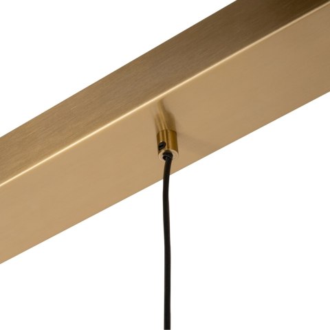 Richmond Interiors RICHMOND lampa wisząca ELARIS biała / złota