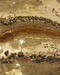 Richmond Interiors RICHMOND obraz DONJA złoty