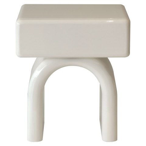 Richmond Interiors RICHMOND stolik / szafka nocna BENNET biała