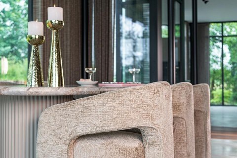 Richmond Interiors RICHMOND świecznik LIZZ L złoty