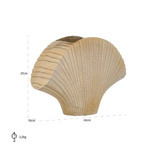 Richmond Interiors RICHMOND wazon SHELLY L złoty