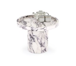 AMARETTO ława, biały marmur