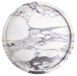 AMARETTO ława, biały marmur