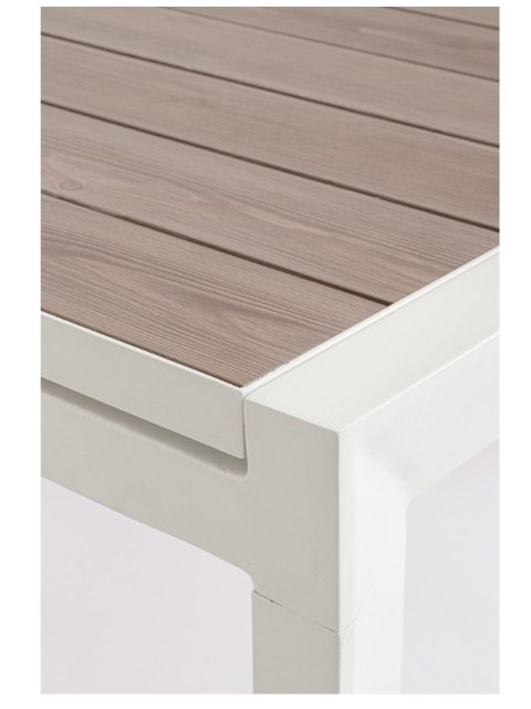 Bizzotto BIZZOTTO stół ogrodowy BELMAR VAPOR 160-240 biały / rozkładany