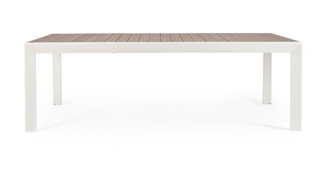 Bizzotto BIZZOTTO stół ogrodowy BELMAR VAPOR 220-340 biały / rozkładany