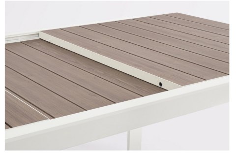 Bizzotto BIZZOTTO stół ogrodowy BELMAR VAPOR 220-340 biały / rozkładany