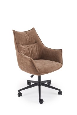 CLIO, fotel obrotowy, brązowy