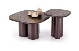 CORDINA S ława brązowy marmur / brązowy