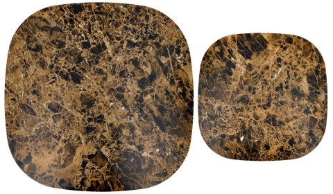 CORDINA S ława brązowy marmur / brązowy