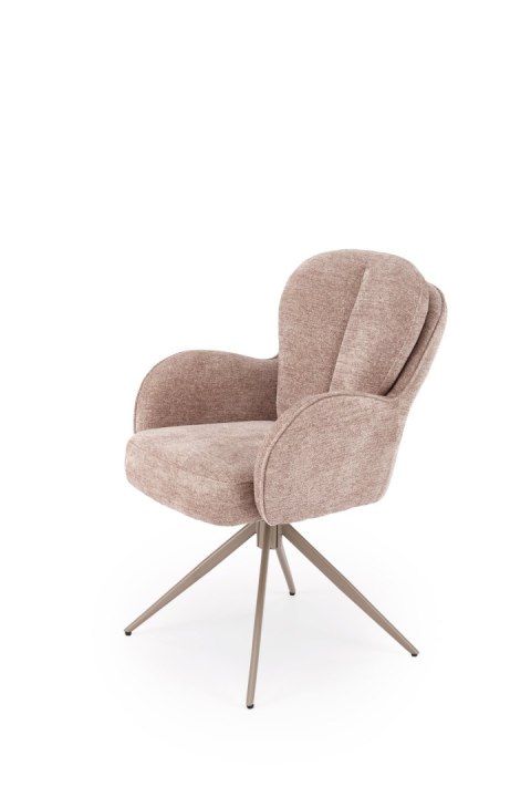 K592 CS krzesło ciemny beżowy / kaszmir