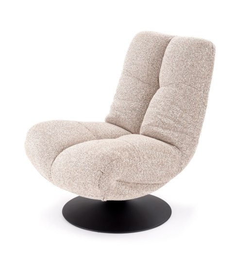 MANGO fotel wypoczynkowy ciemny beżowy