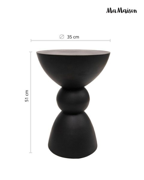 MaMaison MaMaison stolik TADAO 35 czarny