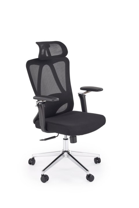 RUFINO fotel gabinetowy czarny