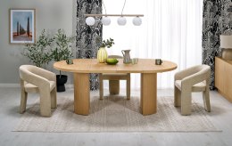 GARIBALDI stół rozkładany dąb naturalny matowy