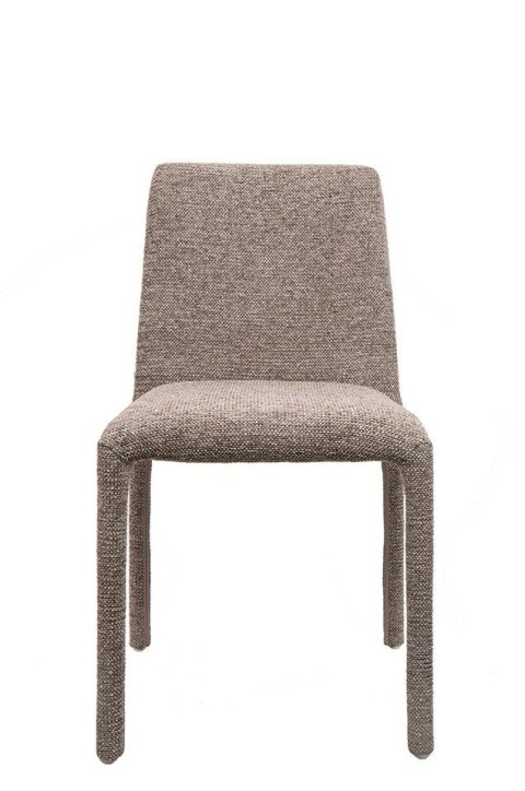 King Home Krzesło ALYA brązowe