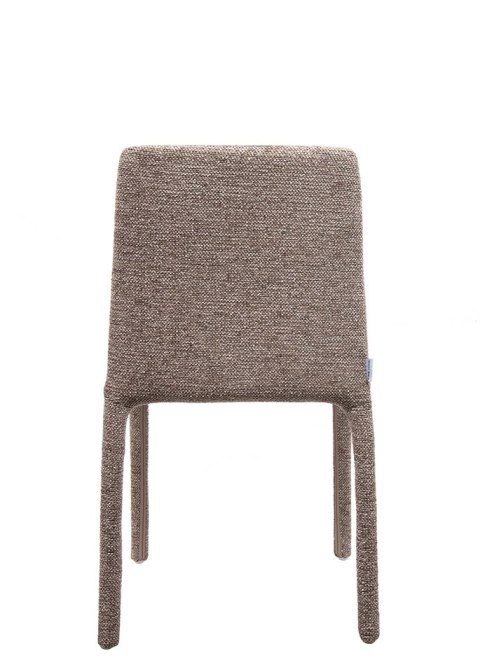 King Home Krzesło ALYA brązowe