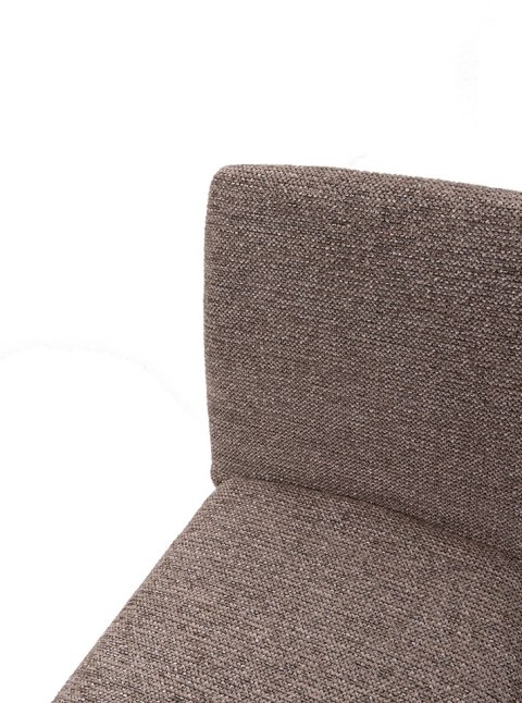 King Home Krzesło ALYA brązowe