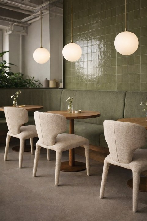 King Home Krzesło APULIA beżowe