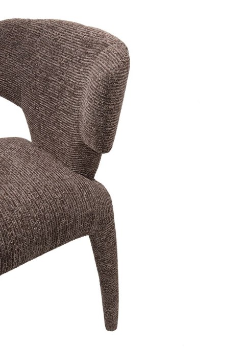 King Home Krzesło APULIA brązowe