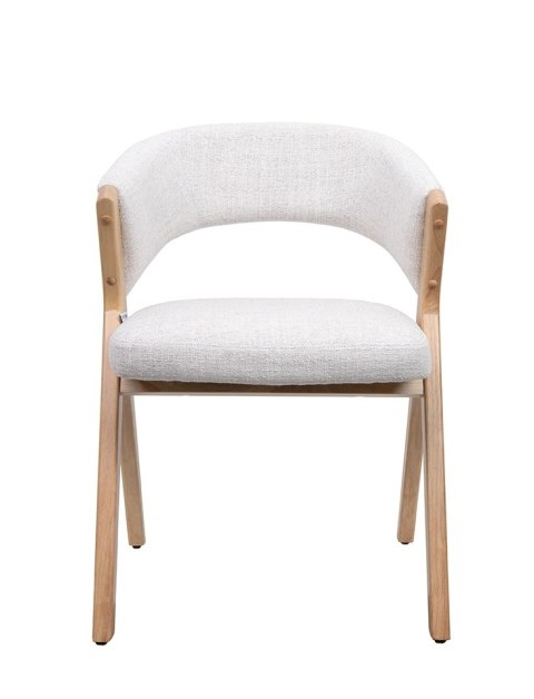 King Home Krzesło FIRENZE beżowe