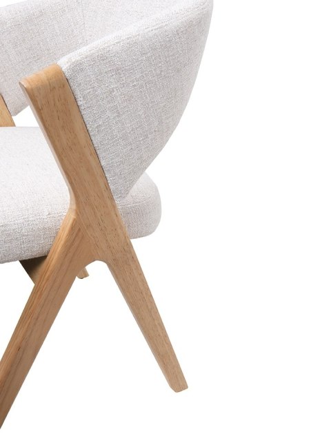 King Home Krzesło FIRENZE beżowe