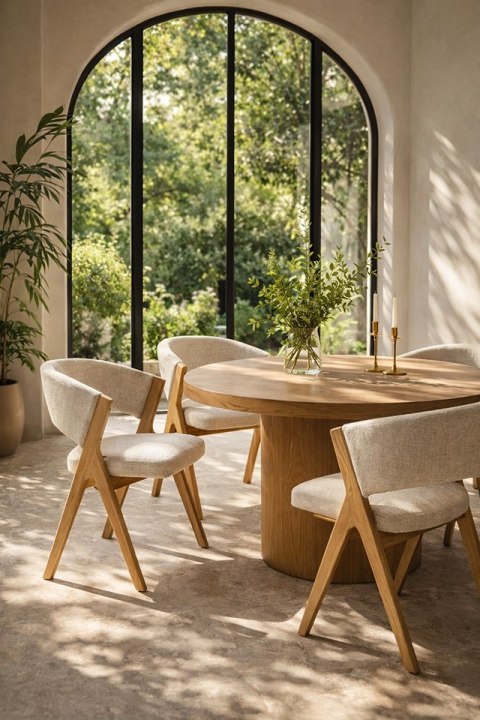 King Home Krzesło FIRENZE beżowe