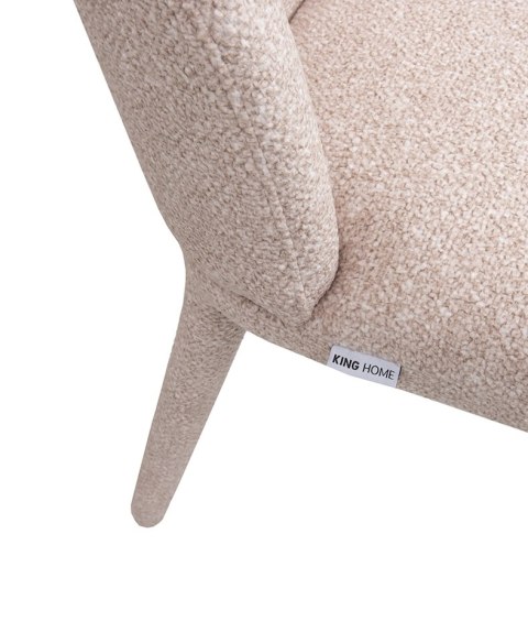 King Home Krzesło TUYA beżowe