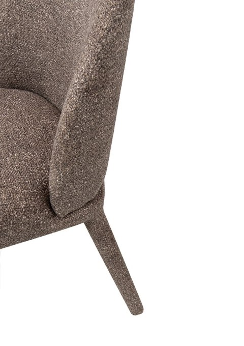 King Home Krzesło TUYA brązowe