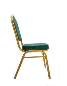 King Home Krzesło bankietowe / konferencyjne HEKATE zielone