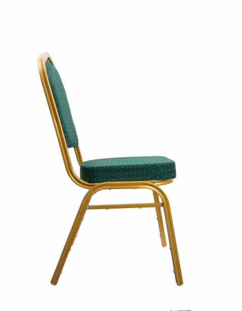 King Home Krzesło bankietowe / konferencyjne HEKATE zielone