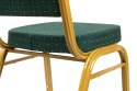 King Home Krzesło bankietowe / konferencyjne HEKATE zielone