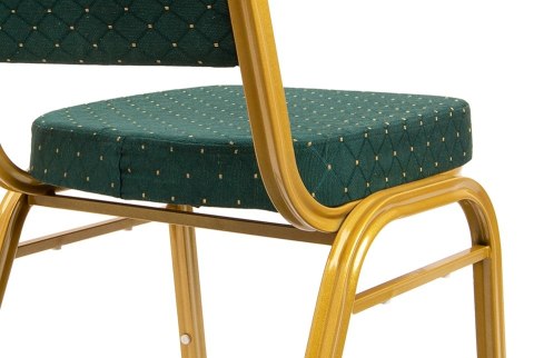 King Home Krzesło bankietowe / konferencyjne HEKATE zielone