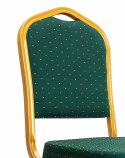 King Home Krzesło bankietowe / konferencyjne HEKATE zielone